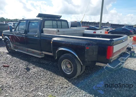 1991 Ford F350 из США, поврежденный, VIN 2FTJW35MXMCA51925